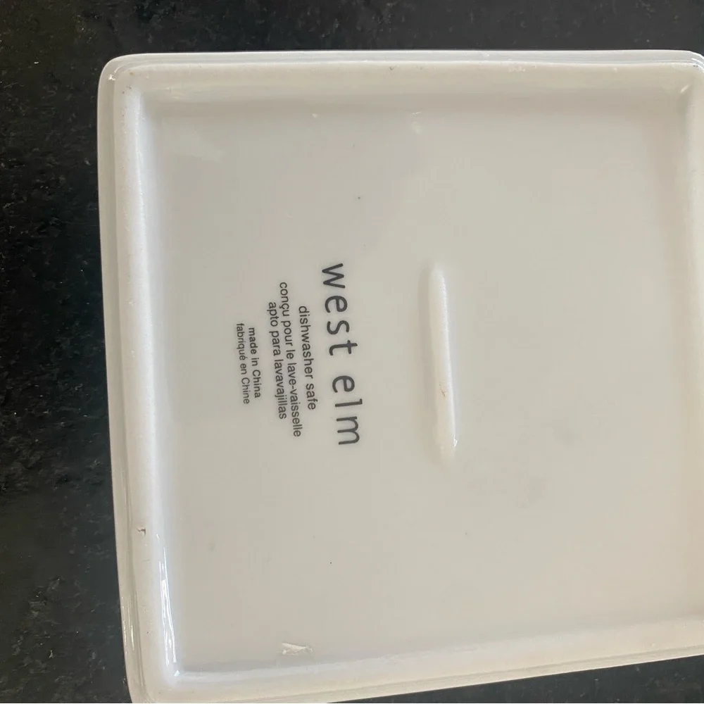 West Elm bathroom accessories
